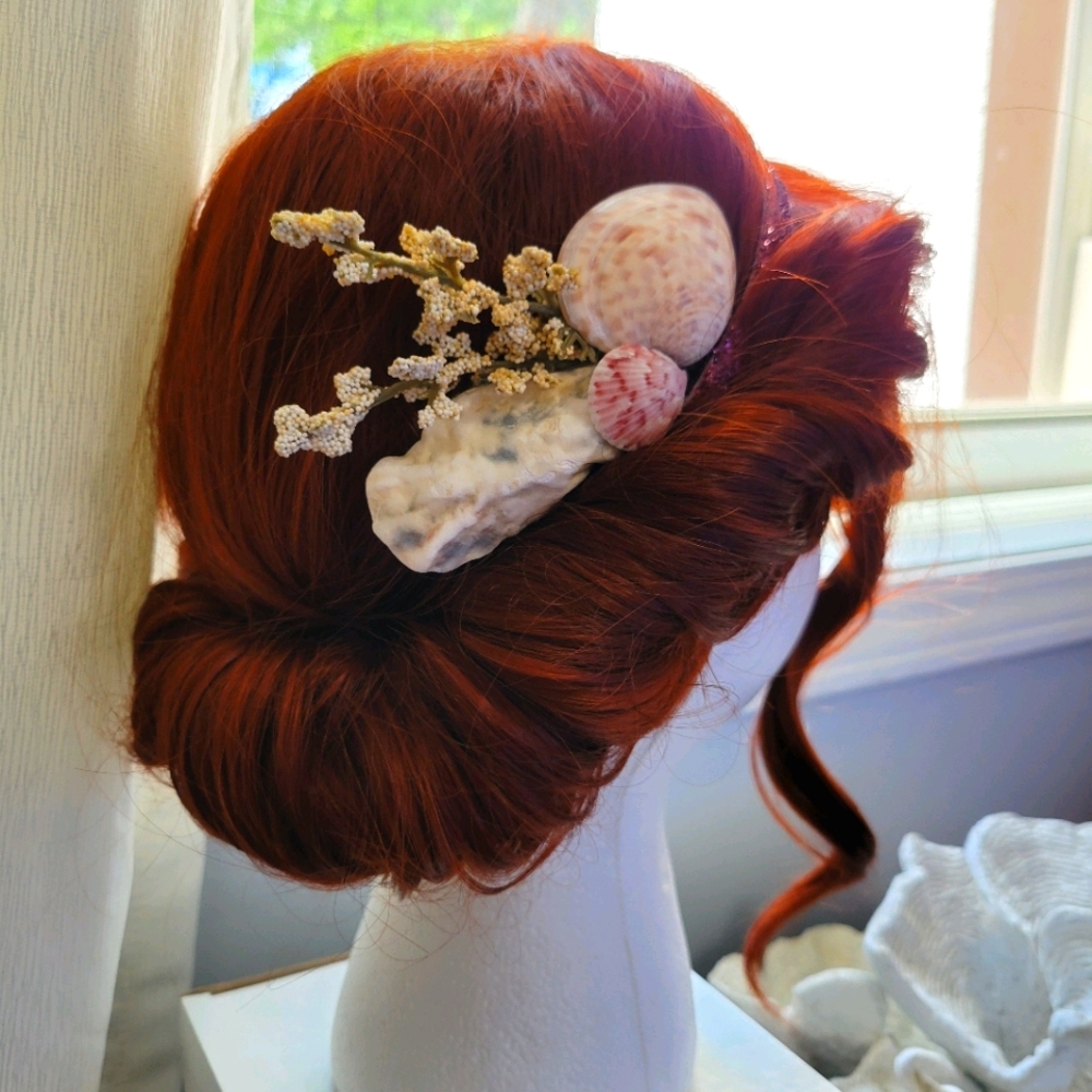 Authentic Seashell Hair Accessory